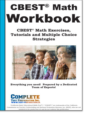 cover image of CBEST Math Workbook